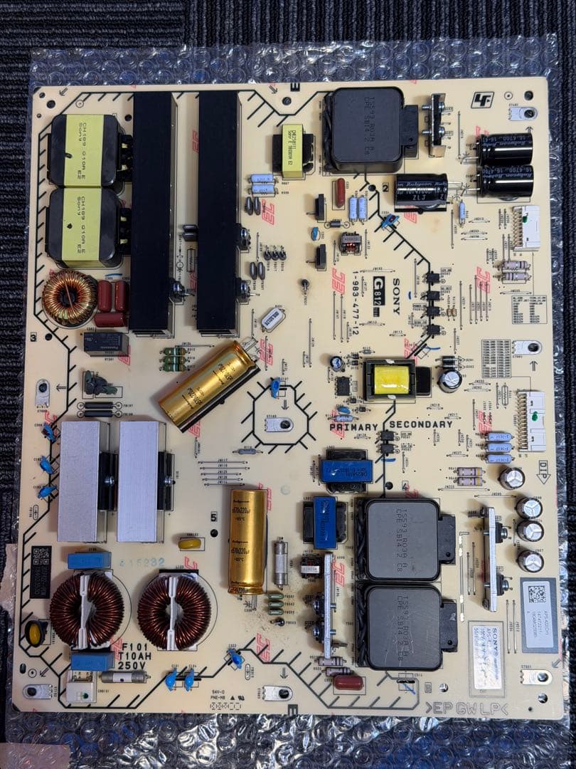 SONY KJ-65A8F 電源基板G812 1-983-477-12