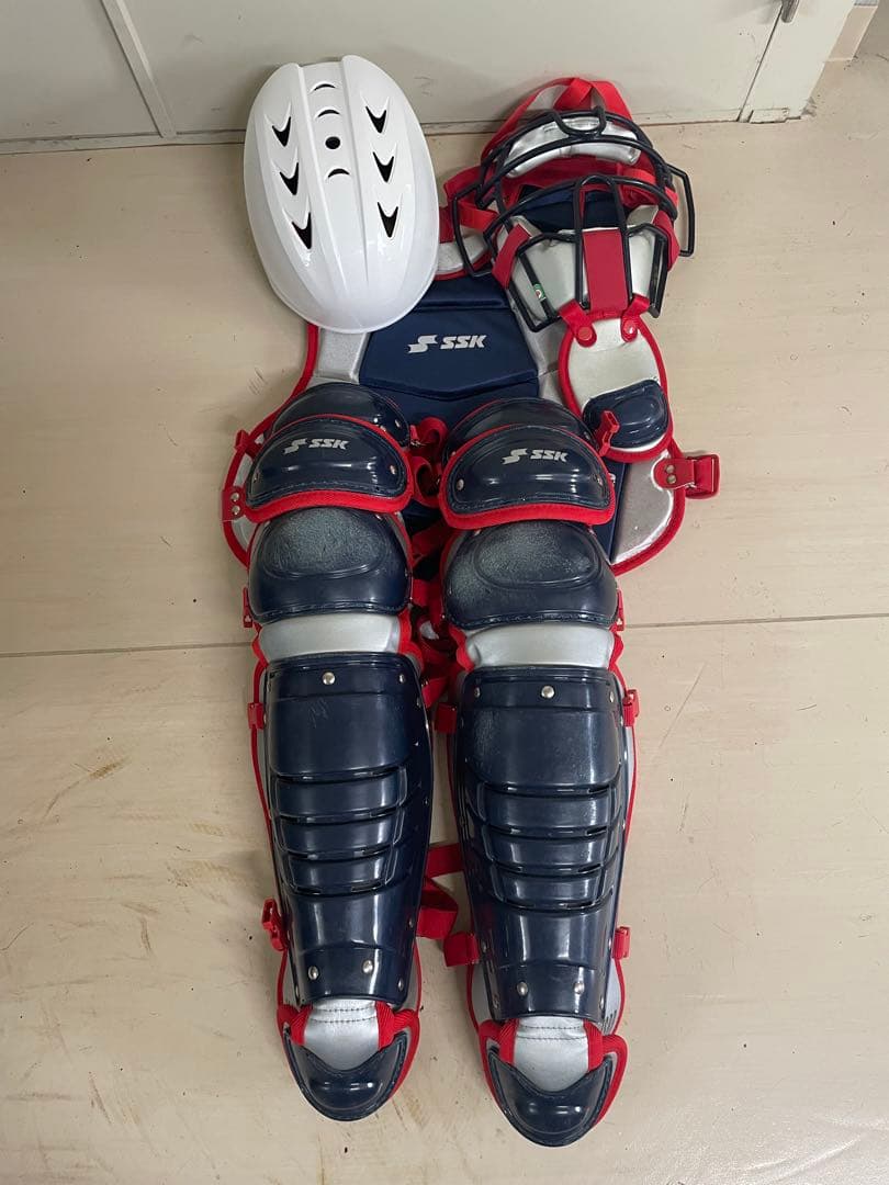 SSK軟式用キャッチャー防具一式(大人用)