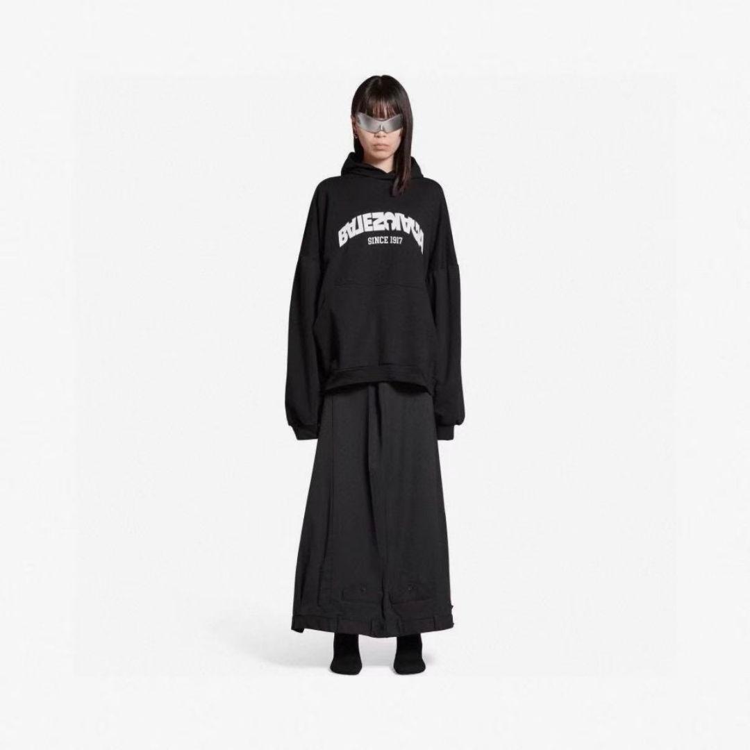 Balenciaga バレンシアガ ブラック パーカー オーバーサイズ