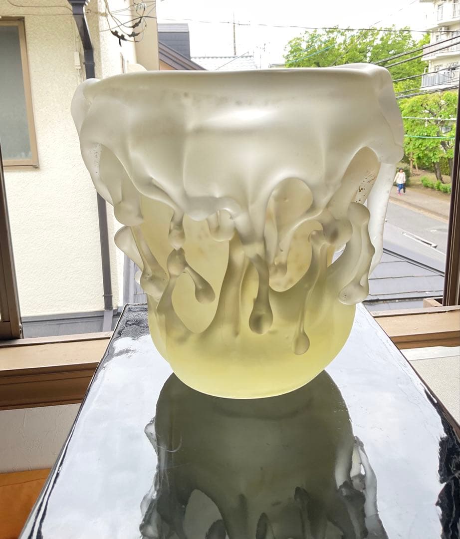 藤田喬平「流動・生」1960年代初頭(供箱)