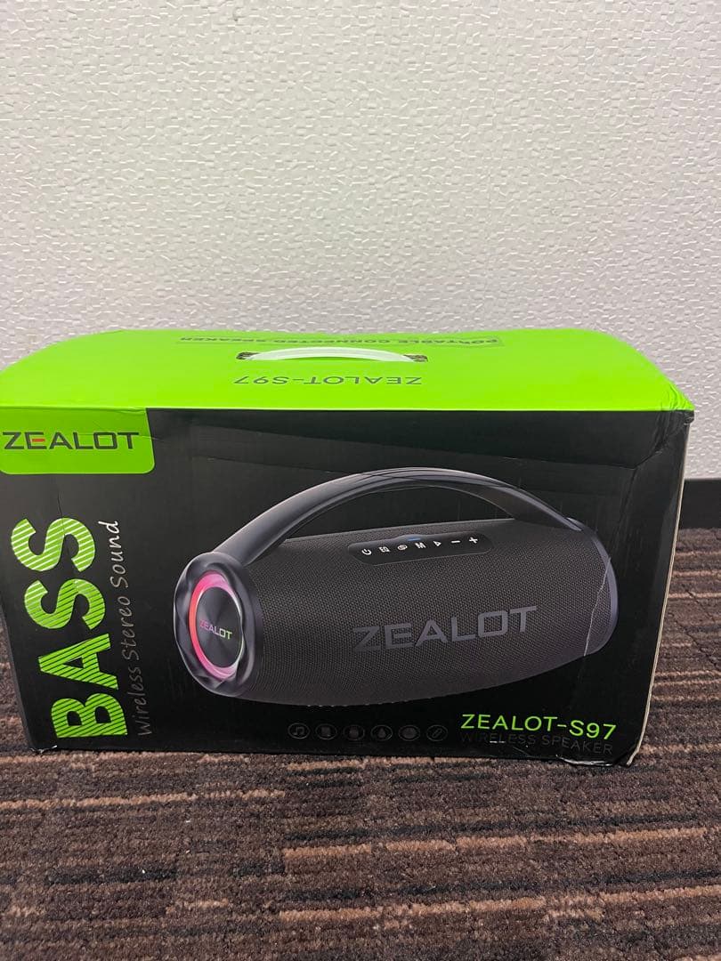 ZEALOT ワイヤレススピーカー ZEALOT-S97 ブラック 99%