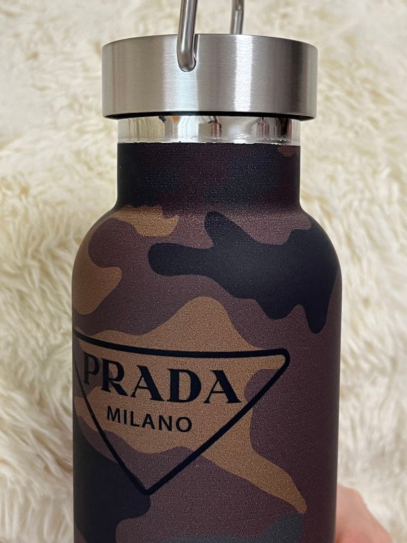 【未使用】PRADA 迷彩柄プラダ｜タンふブラー·水筒· ステンレスタンブラー
