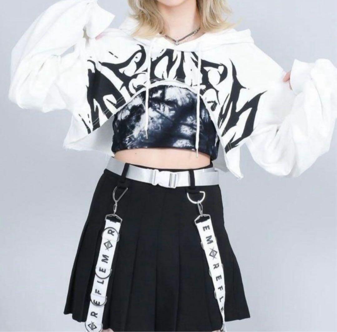 REFLEM レフレム タンクトップ付きパーカー