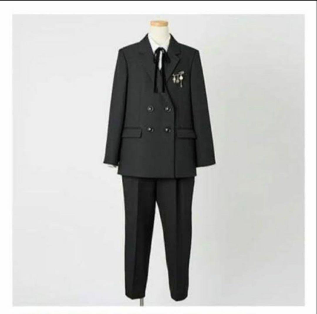 160㎝　Waltz by BEAMS DESIGN 黒　サロペットスーツ　卒服