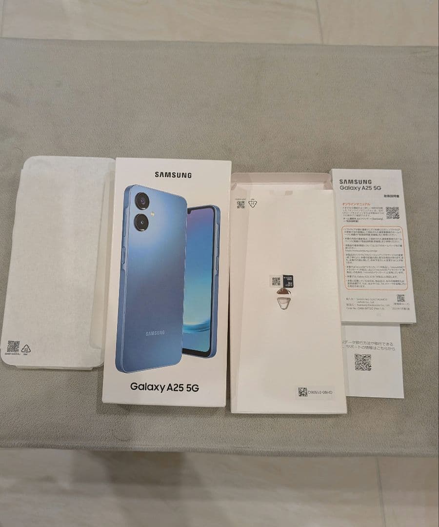スマートフォン本体 Samsung Galaxy a25 5g Blue