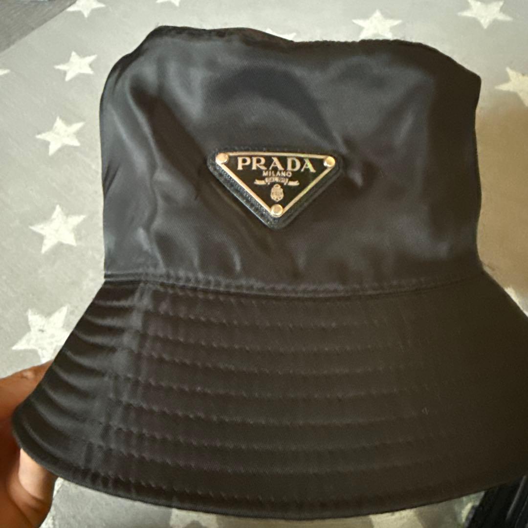 なかたけ専用 PRADA ブラック バケットハット M