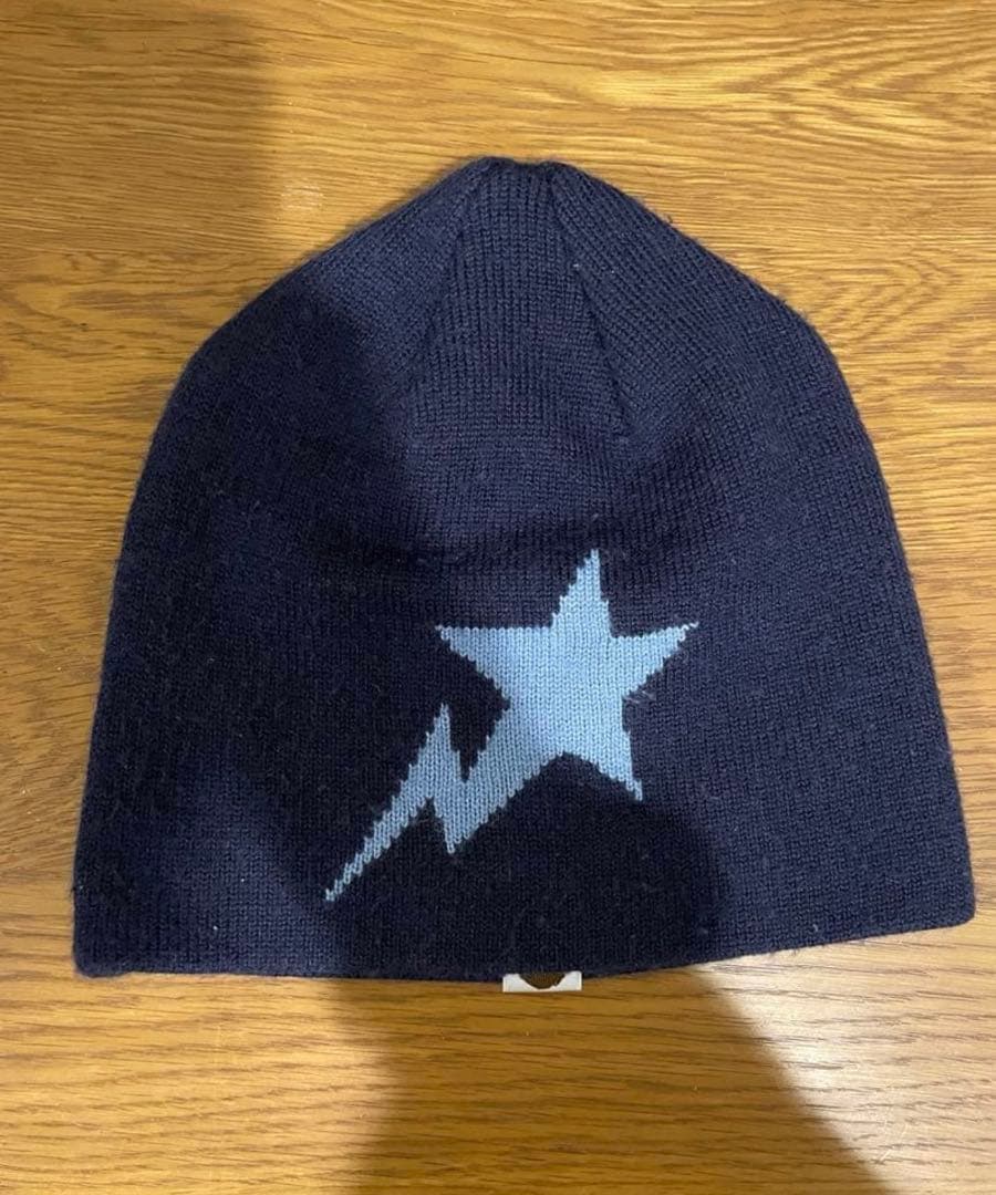 Bapesta A BATHING APE アベイシングエイプ　ビーニー