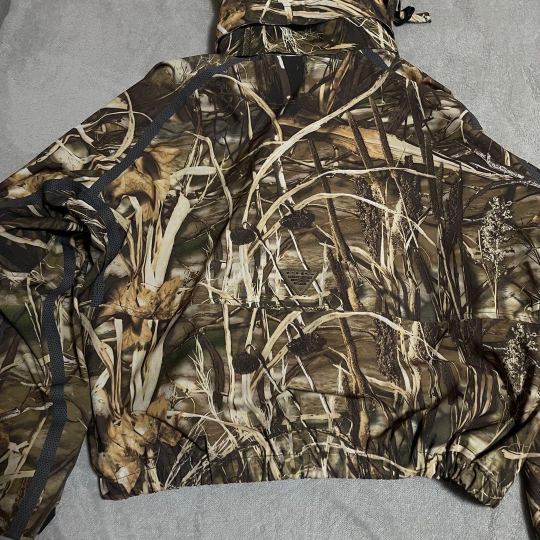 【超希少❗️】columbia ダウン　迷彩柄　グリーン　L リアルツリー