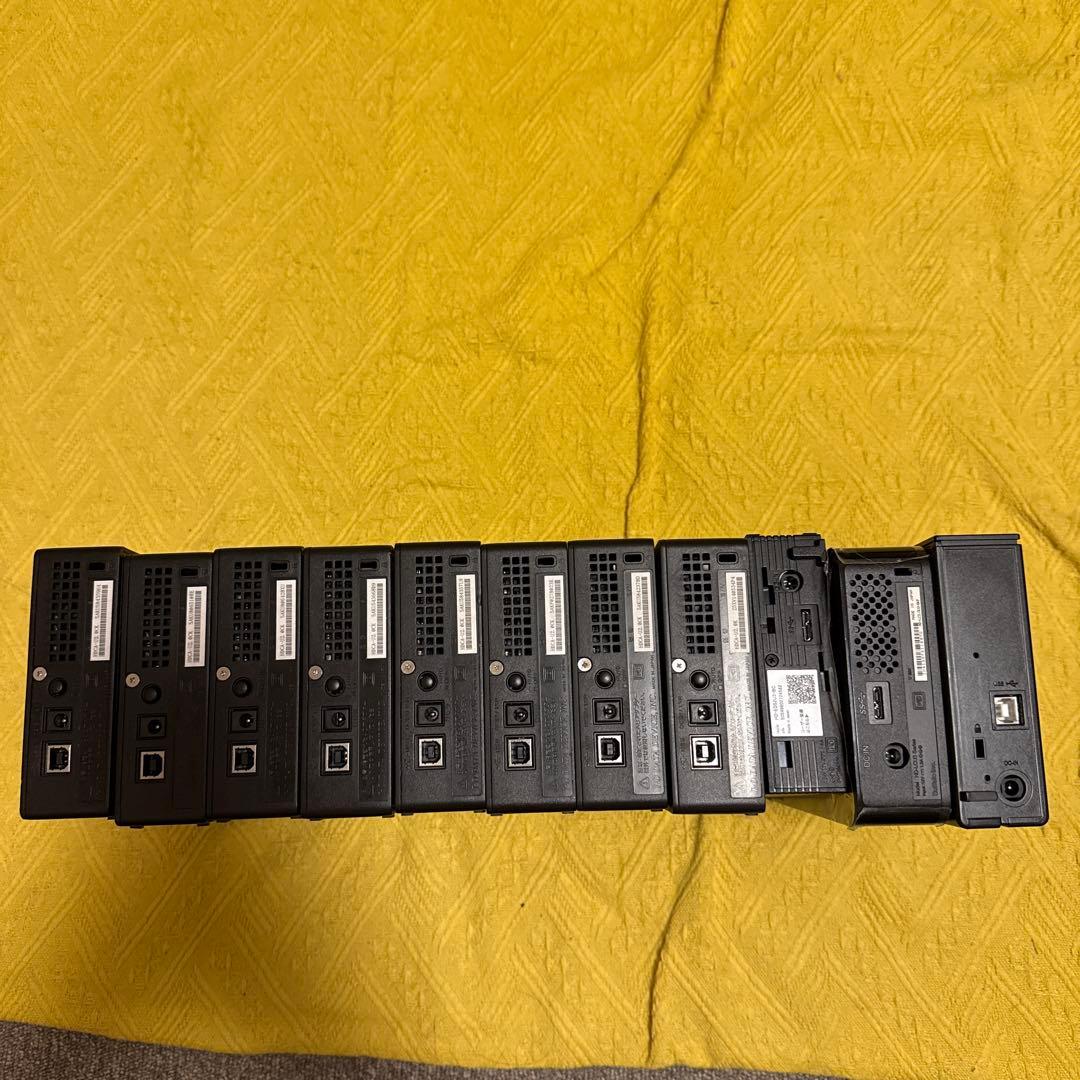 外付けハードディスク　11個セット