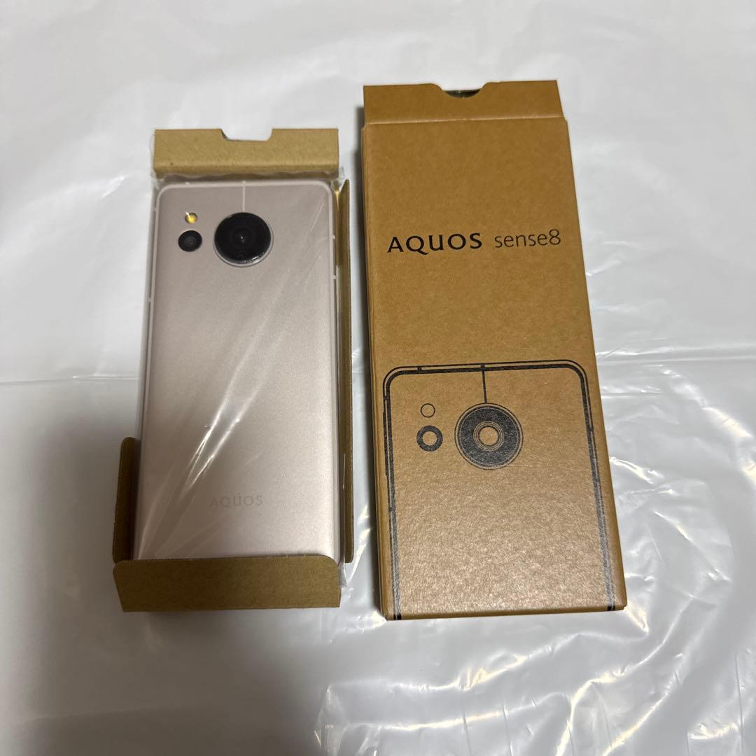 AQUOS sense8 ピンク 未使用　ライトカッパー