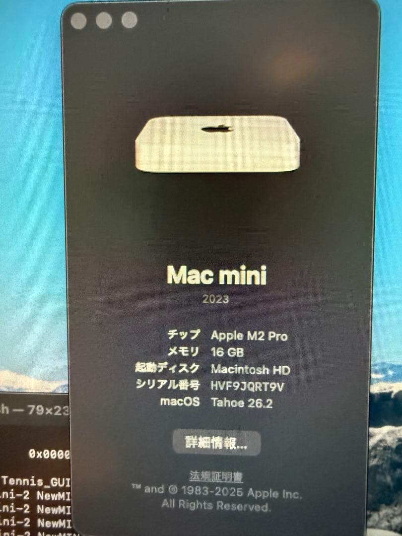 Macデスクトップ Mac mini(2023) M2 Pro