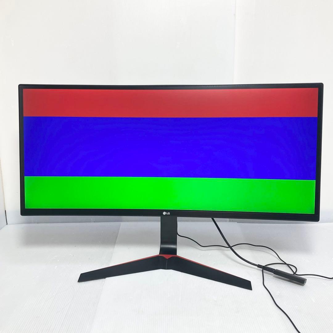 極美品 LG 34インチ 湾曲ゲーミングモニター 34UC70GA 2020年製