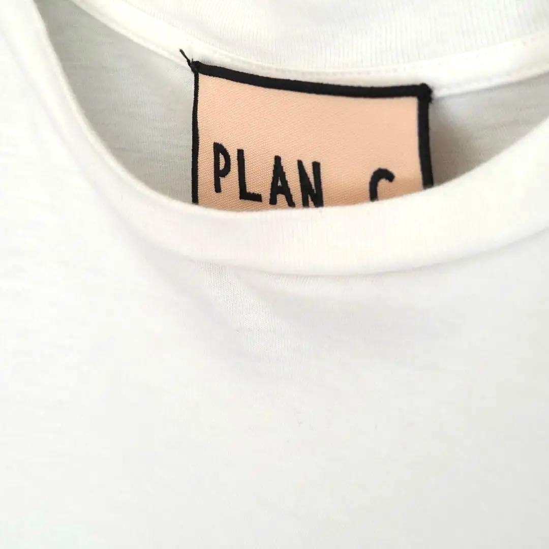 PLAN C Biancaロゴパッチ Tシャツ