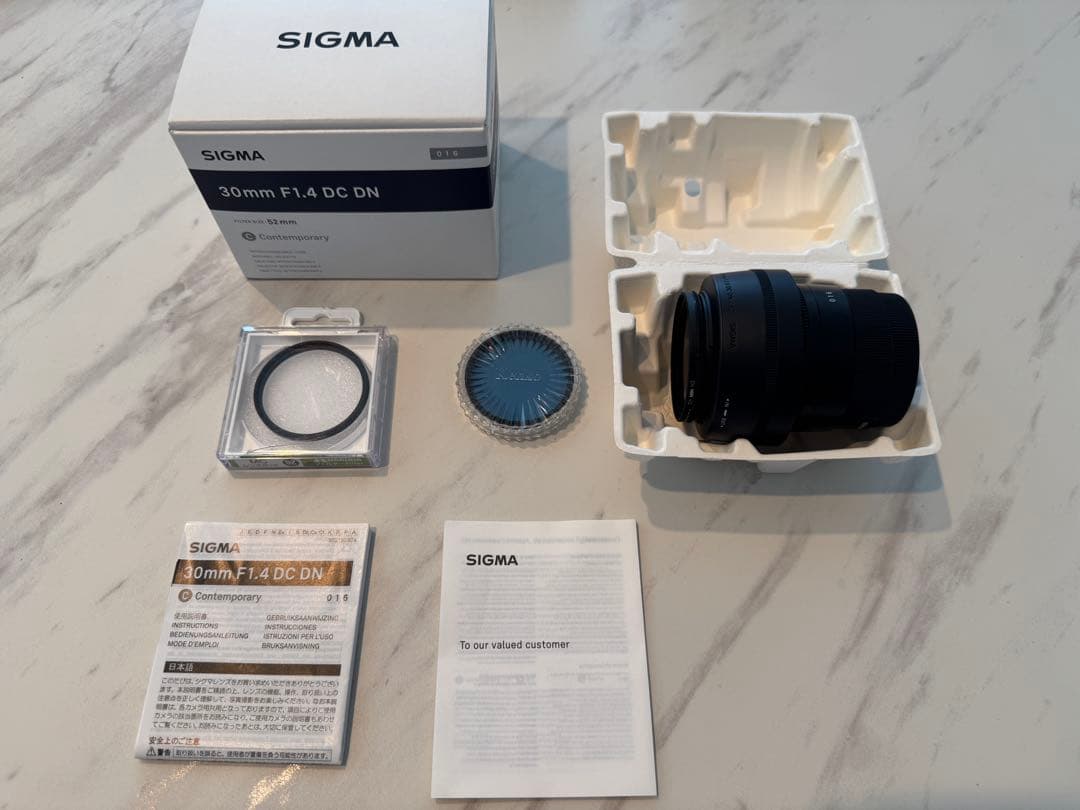 sigma 30mm f1.4 DC DN おまけ付き