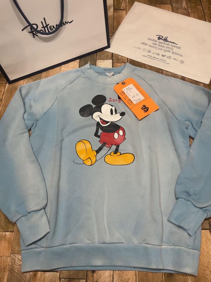 【超レア！入手困難】Ron Herman購入 ヴィンテージMickeyスウェット