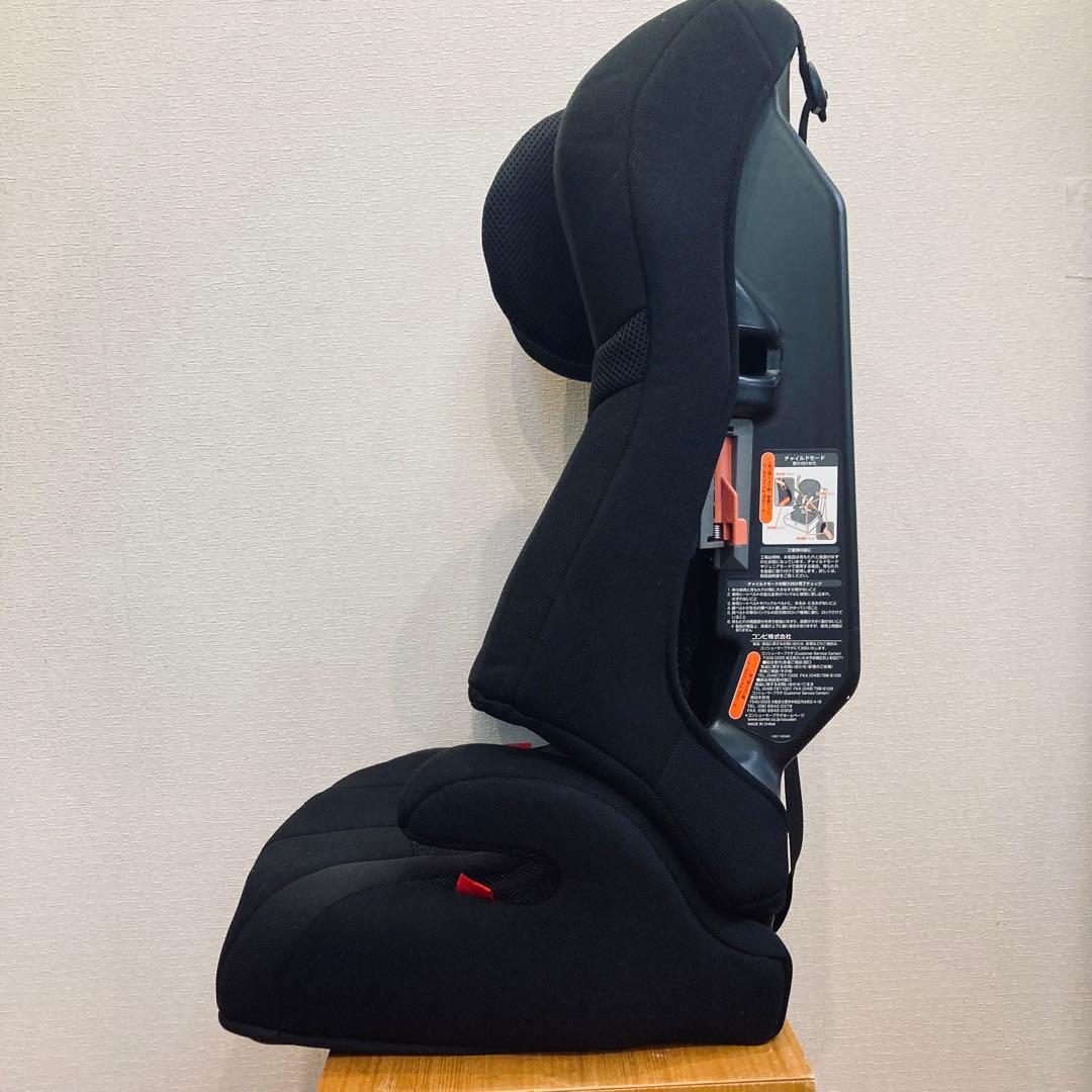 コンビ　ジョイトリップ エアスルーGG ブラック　ジュニアシート　combi