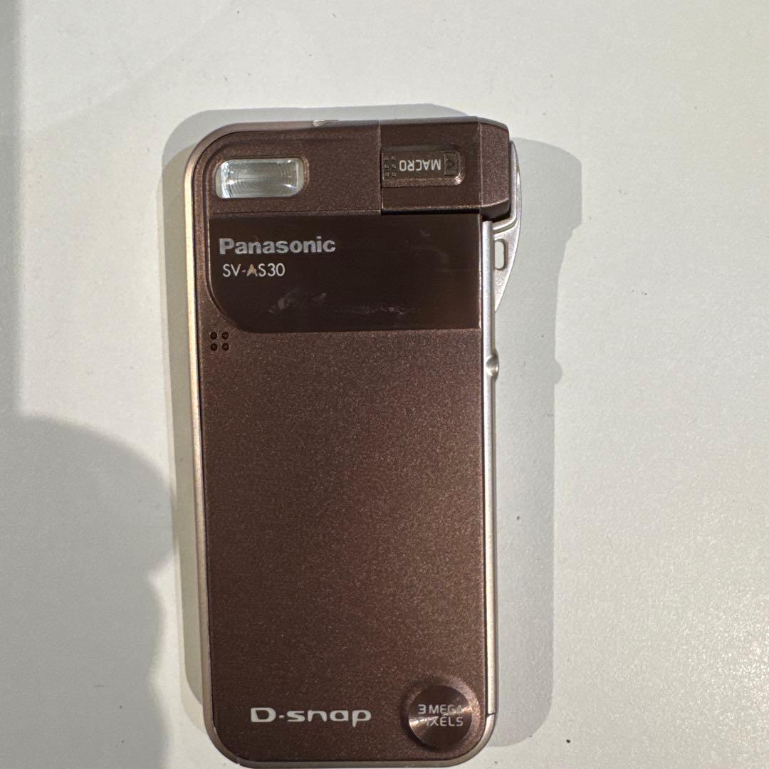 Panasonic D-snap SV-AS30 デジタルカメラ