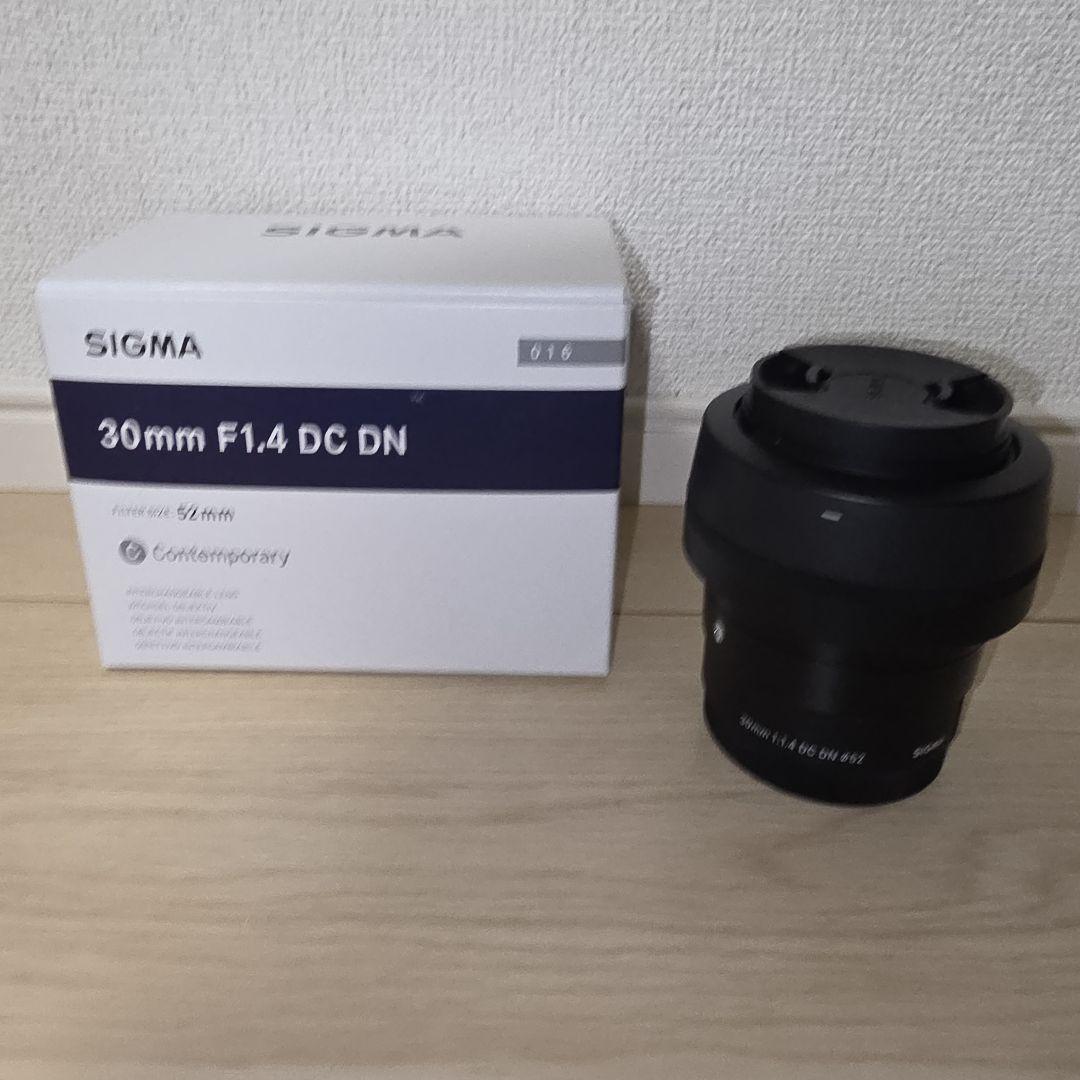 SIGMA C 30mm F1.4 DC DN eマウント　apsc