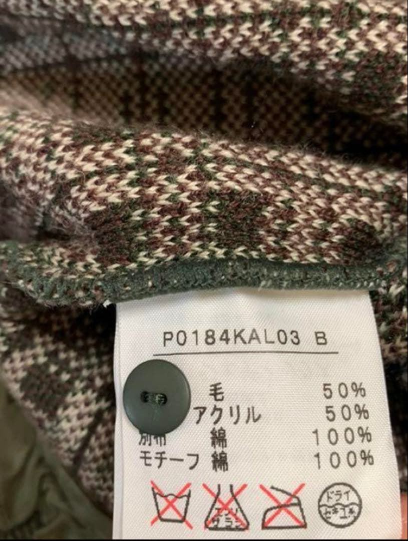 ピンクハウス　フード付きニットブルゾン