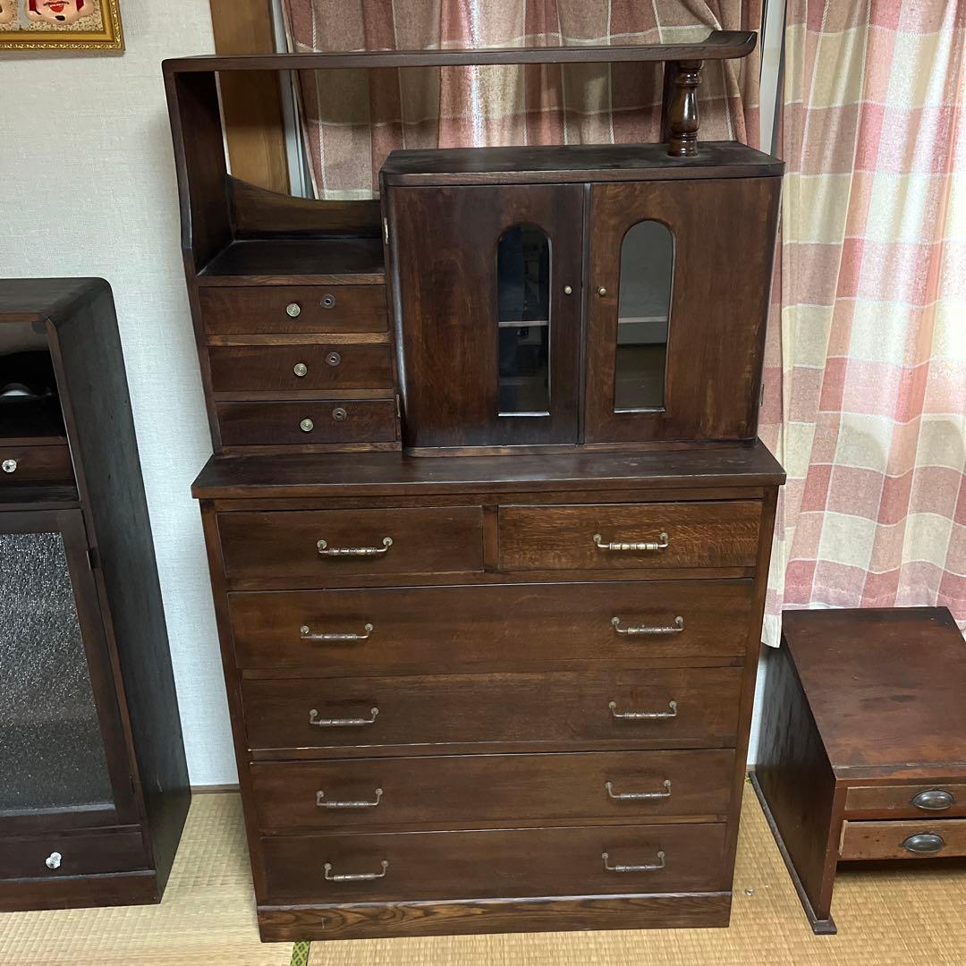 アンティーク　飾り￼￼箪笥