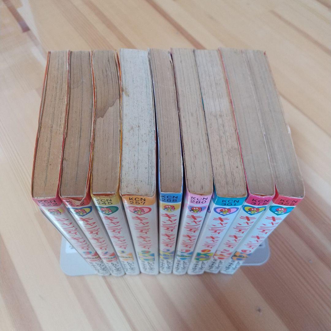 キャンディキャンディ　全9巻　赤文字統一ジャンクセット　いがらしゆみこ　水木杏子