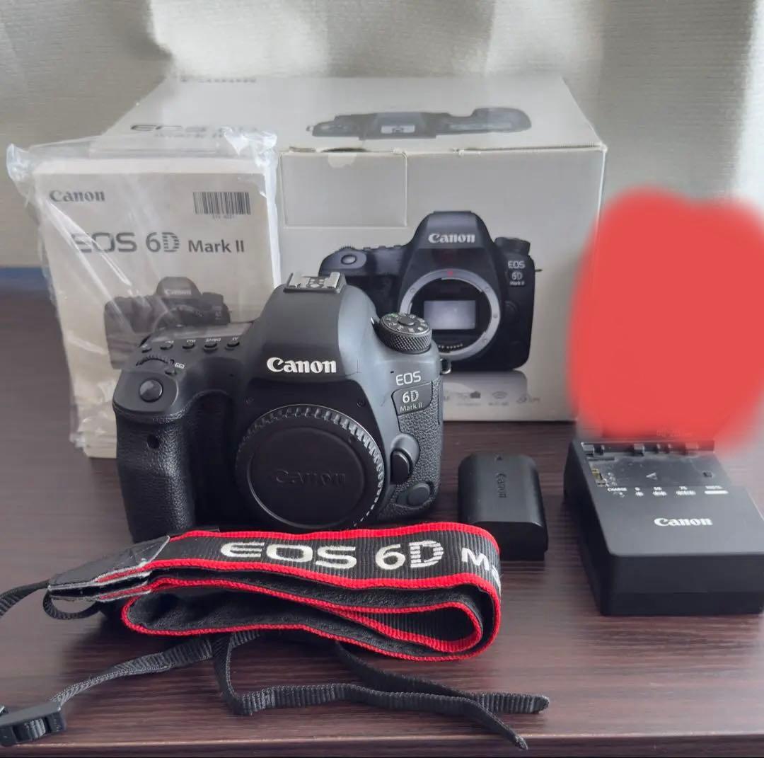 【美品】Canon EOS 6D Mark II ボディ本体