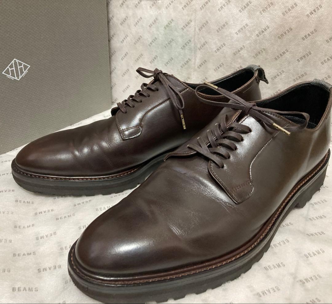 WH ダブルエイチ アイレット プレーンシューズ 8 千場 義雅