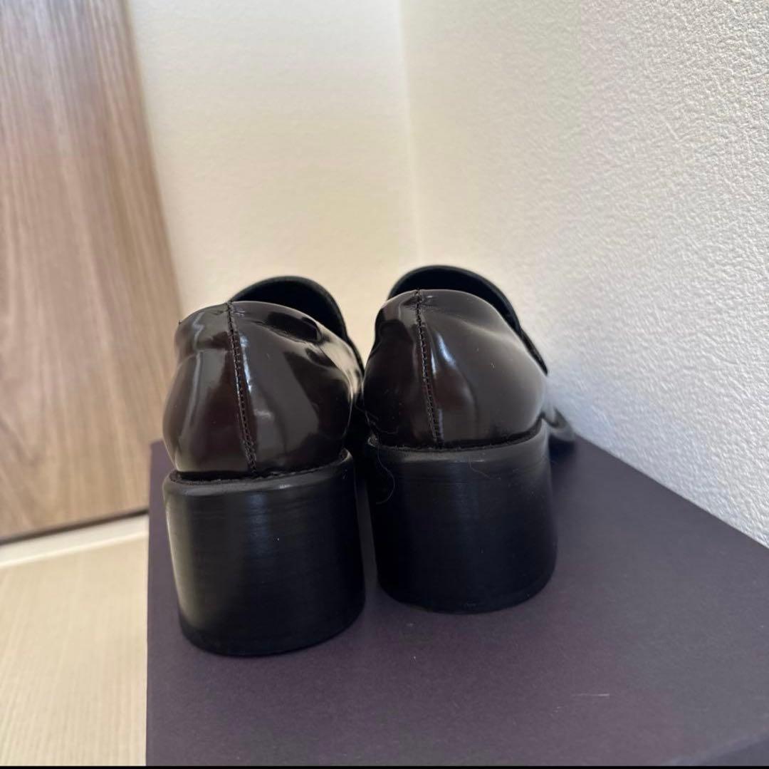 [専用]PRADAプラダヒールローファー34