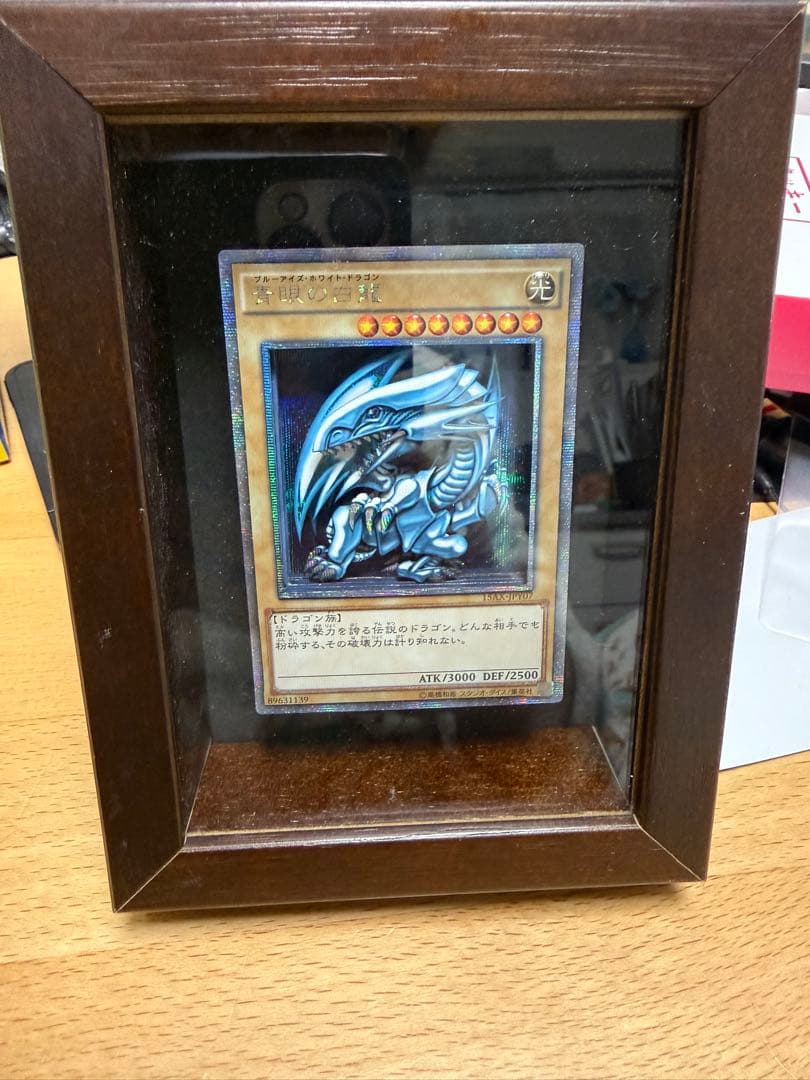 遊戯王 ブルーアイズホワイトドラゴン シャドーボックス