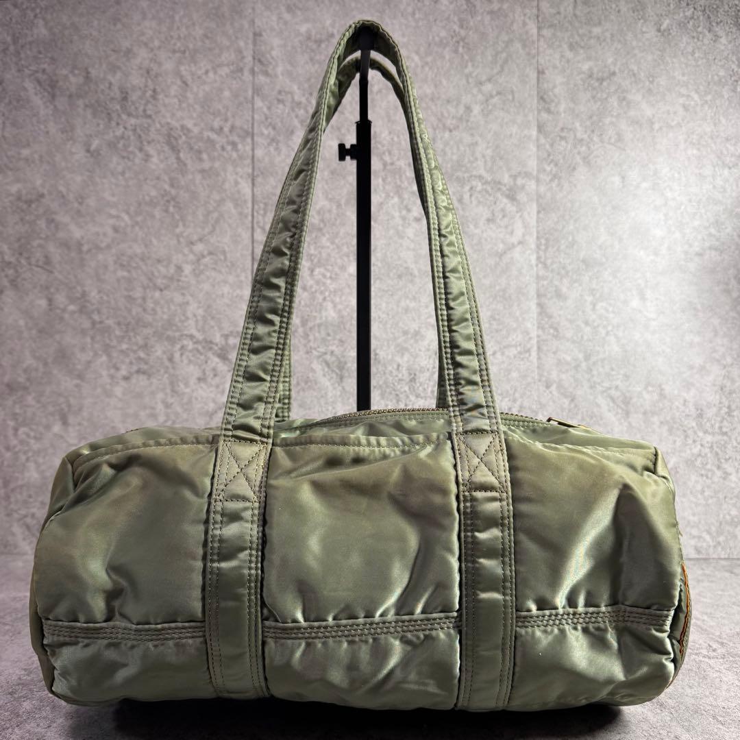 【廃盤希少カラー】ポーター　タンカー　ミニボストンバック　セージグリーン　y2k