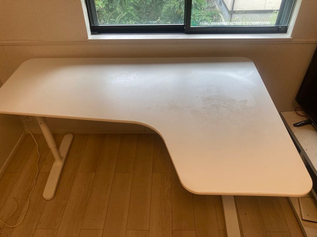 IKEA BEKANT Ｌ字デスク PCデスク 右 テーブル