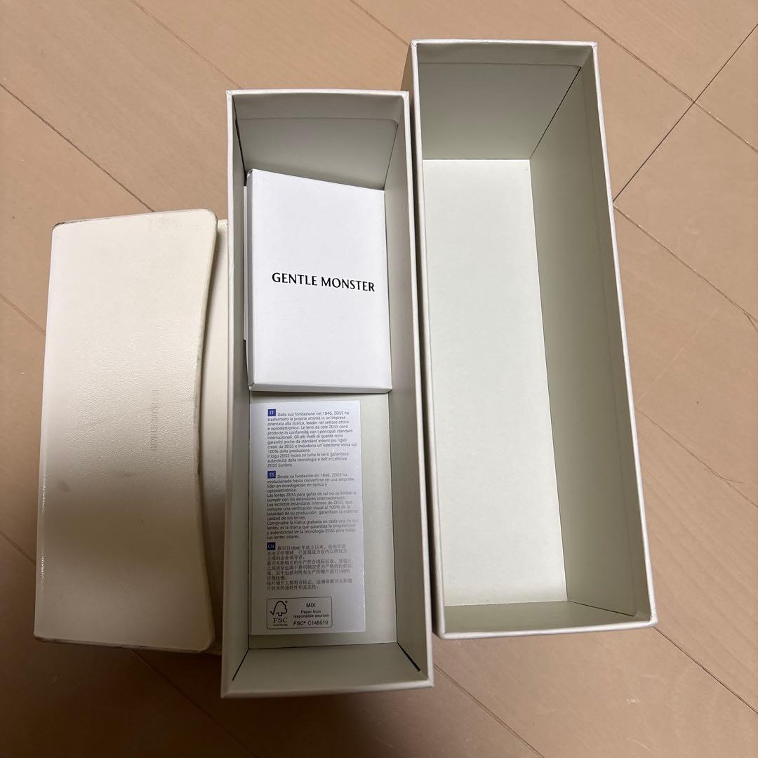 GENTLE MONSTER HEIZERブラックサングラス ケース付き