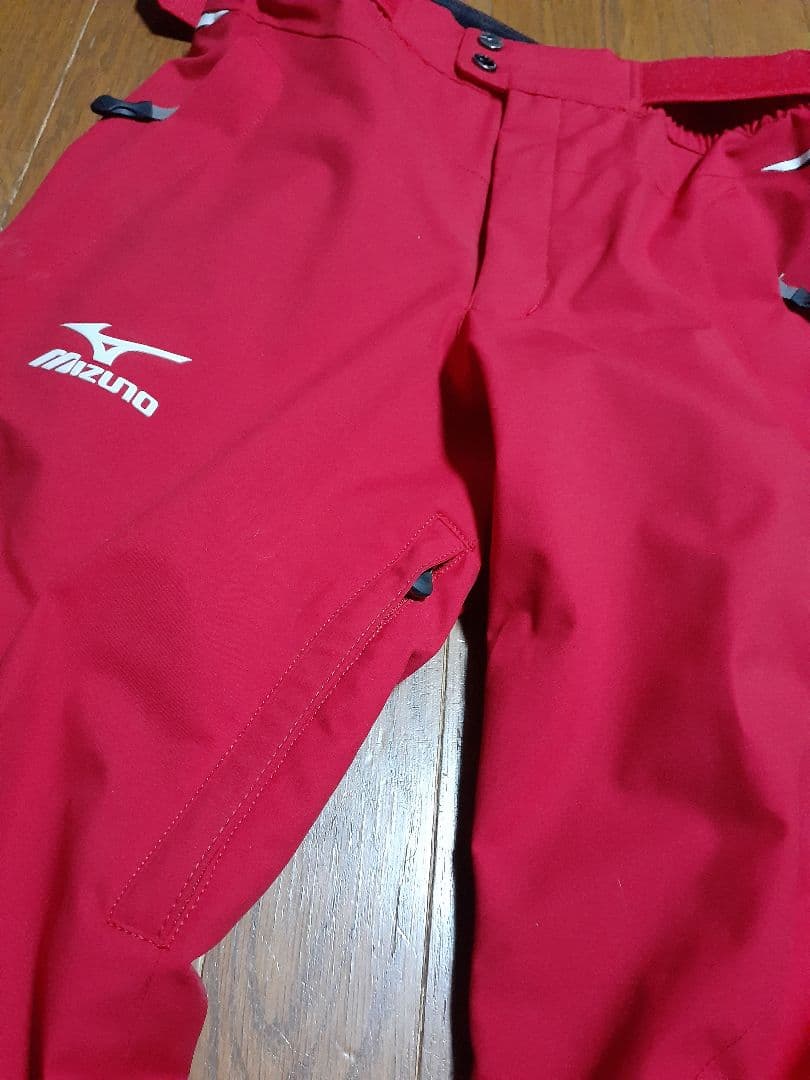 Mizuno メンズ ウィンタースポーツ 上下セット XS 赤 2023年購入品