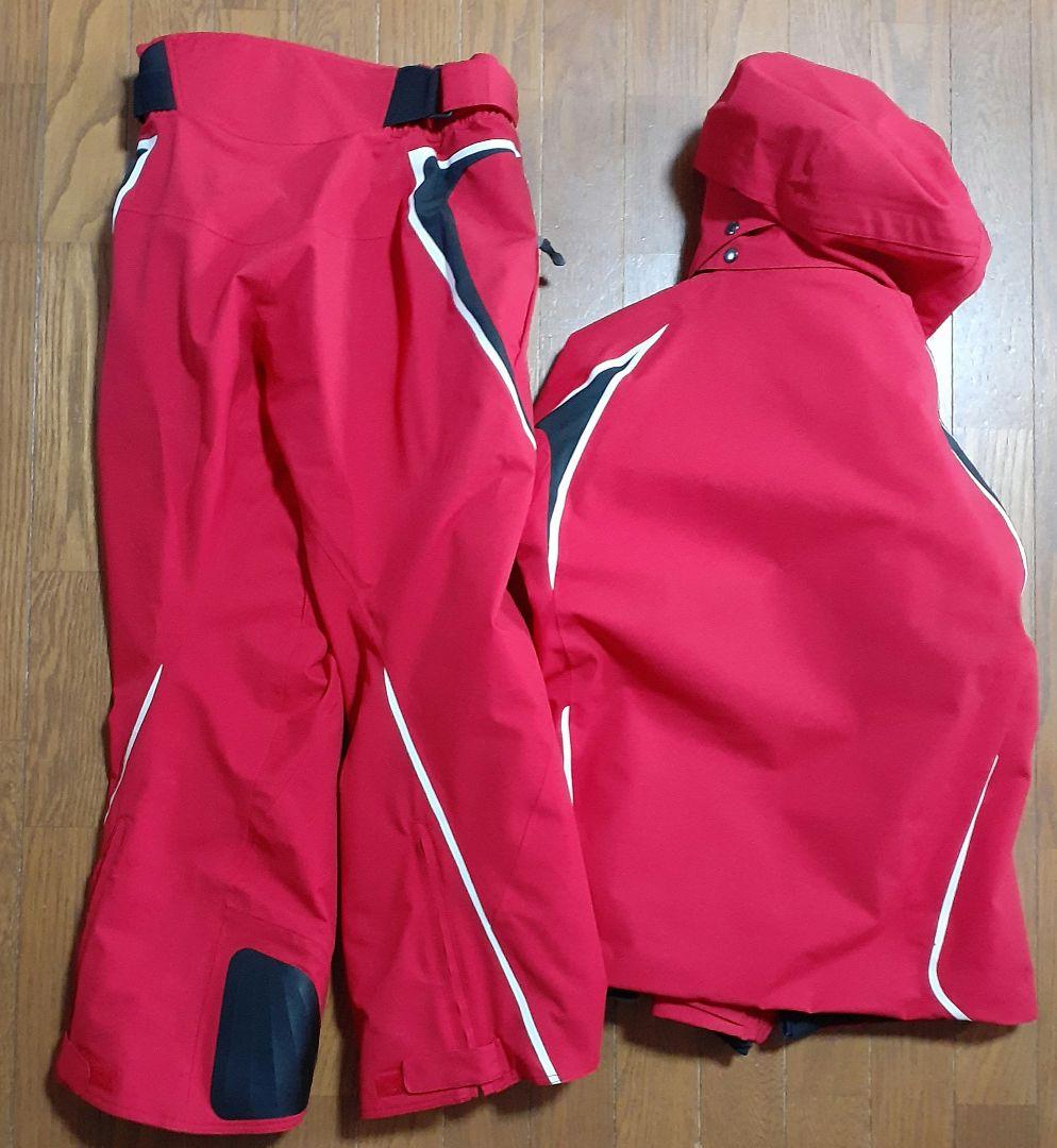Mizuno メンズ ウィンタースポーツ 上下セット XS 赤 2023年購入品