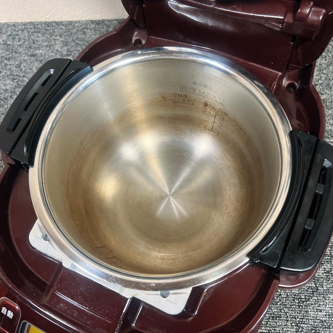 【良品】象印 圧力IHなべ 煮込み自慢 ボルドー EL-MB30-VD 19年製