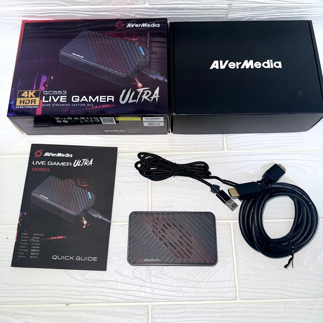 【美品】GC553 LIVE GAMER ULTRA キャプチャーボード