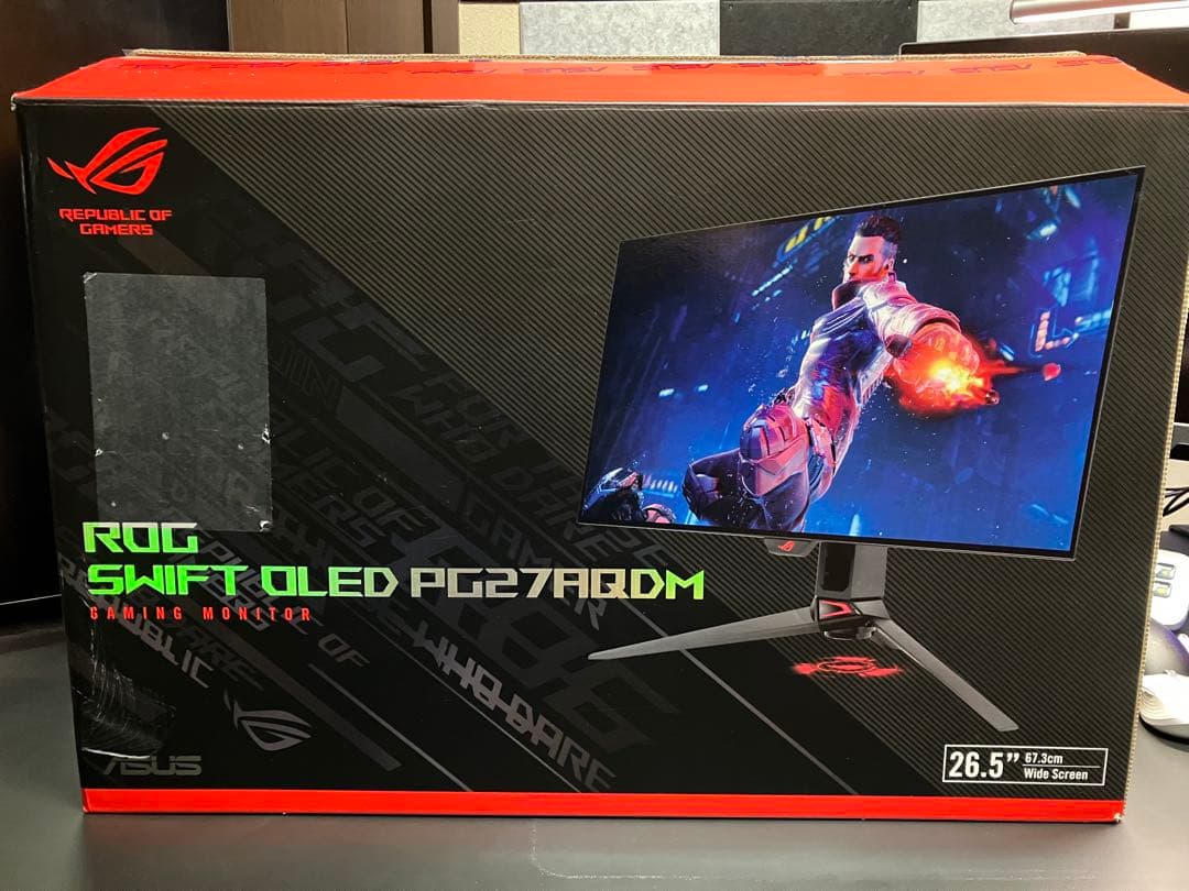 ディスプレイ・モニター本体 ASUS ROG Swift OLED PG27AQDM