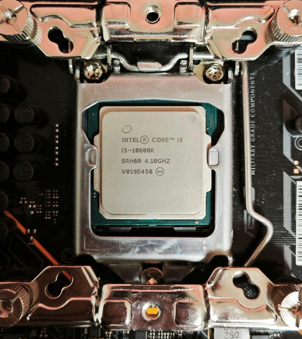 i5-10600K (LGA1200) 4.1GHz 動作確認済み