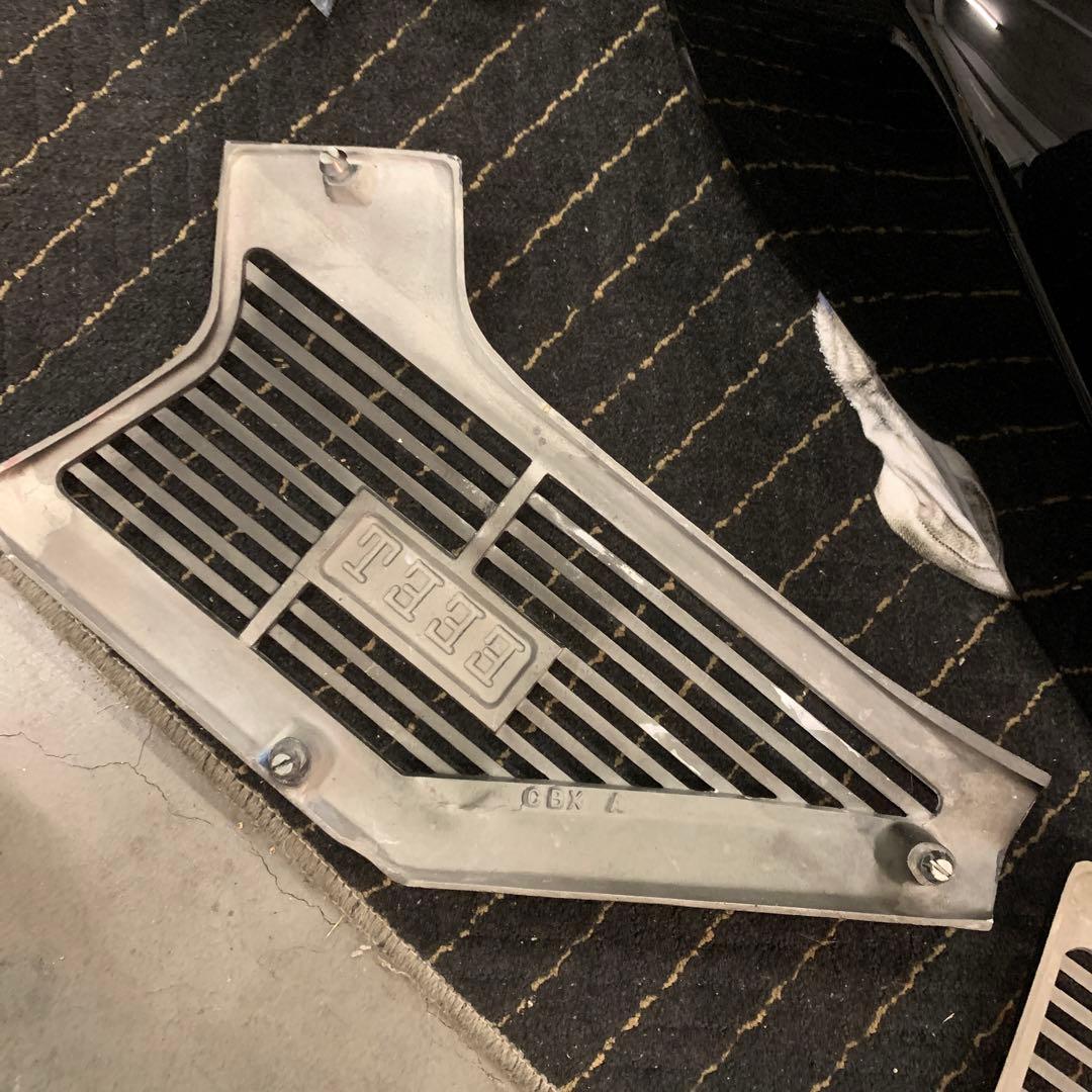 K.NAOCBX400F 500F 外装一式　ソリッド黒　ビート　BEET