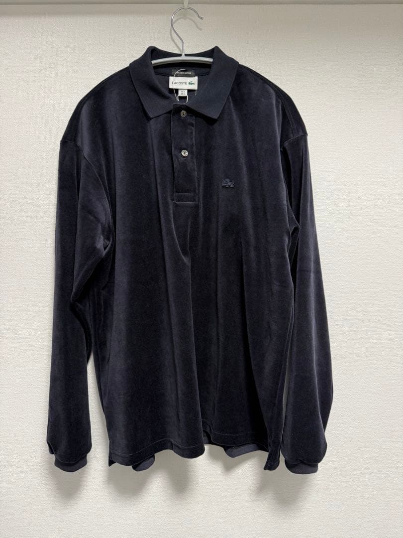 ＜LACOSTE for BEAUTY&YOUTH＞ ベロア ポロシャツ