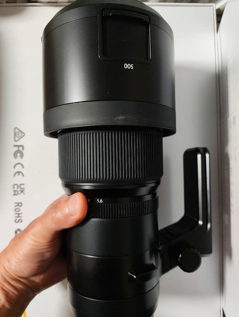 FUJINON GF 500mm f5.6　可変ndフィルター付