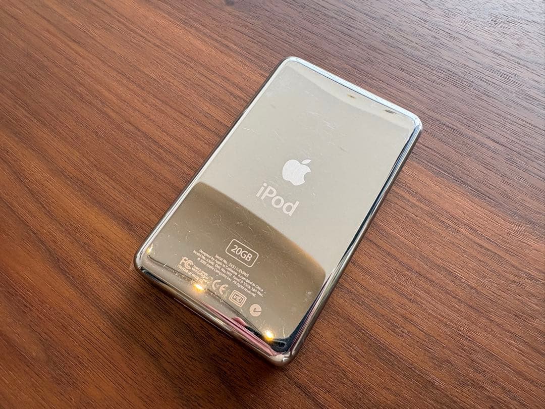 【希少】iPod 第3世代 20G バッテリー交換済み