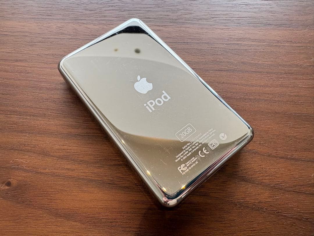 【希少】iPod 第3世代 20G バッテリー交換済み