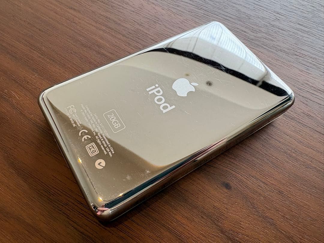 【希少】iPod 第3世代 20G バッテリー交換済み