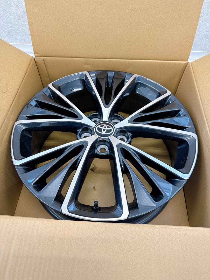 【きのちゃんさん専用】4本 純正トヨタ 60プリウス19インチ ブラックホイール