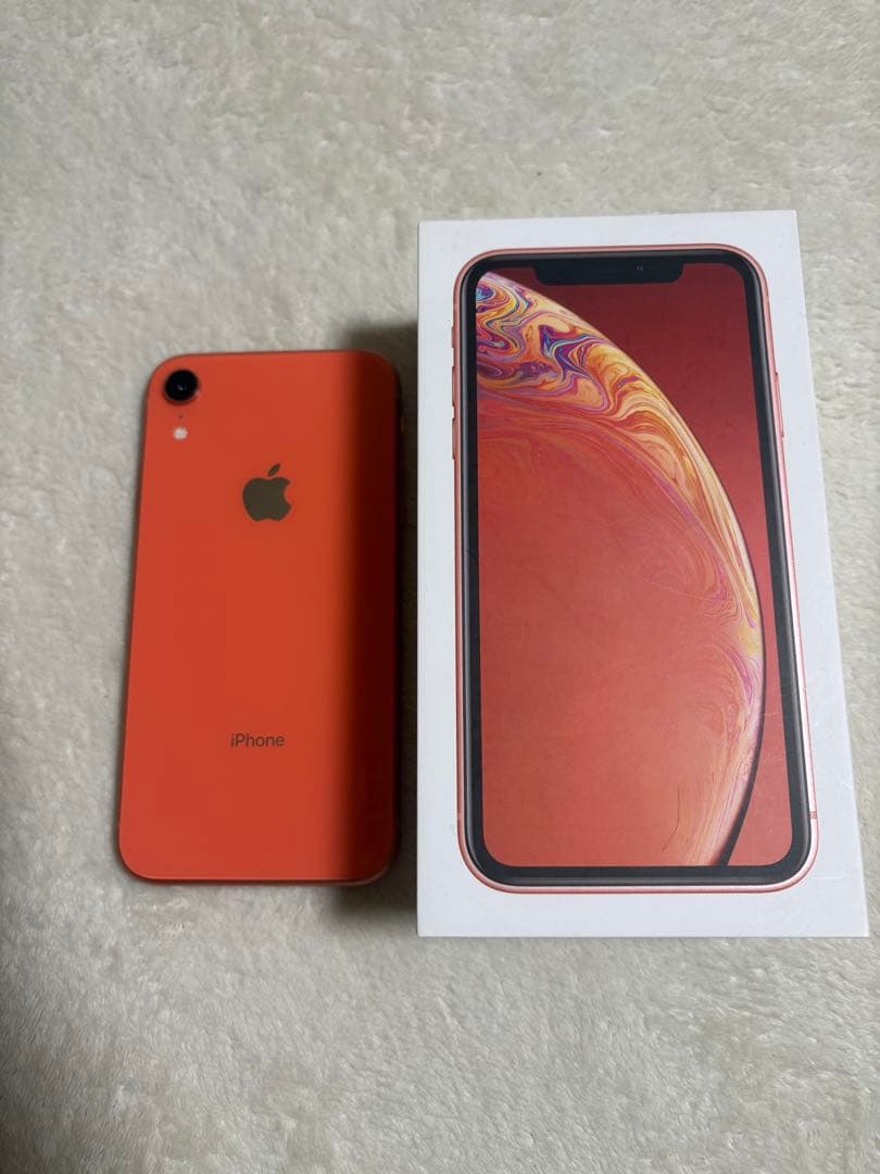 Apple iPhone XR オレンジ 本体