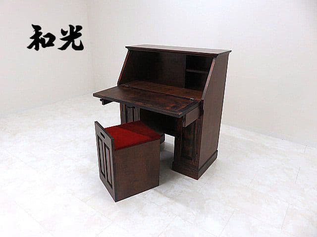 和光 樺材ライティングビューロー　 ライティングデスク/書斎デスク/ワークデスク