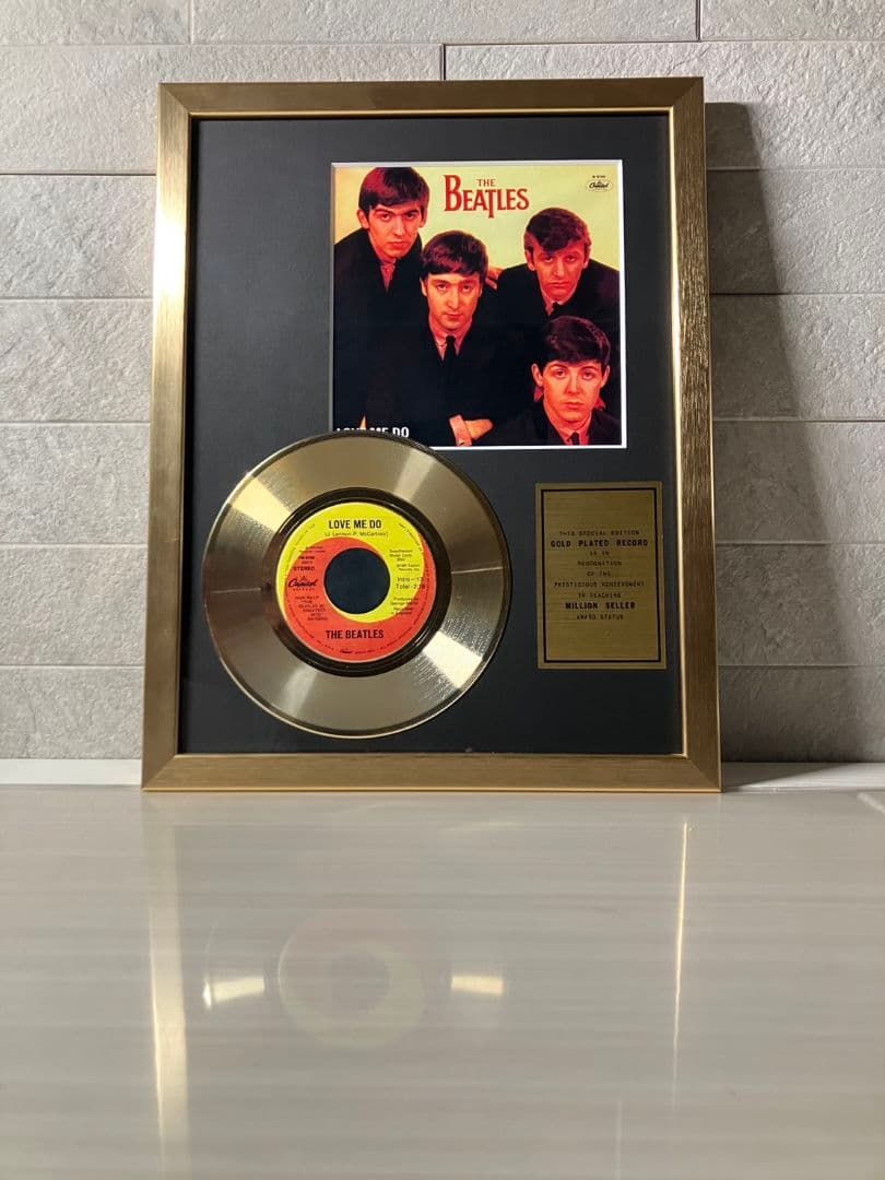 ビートルズゴールドディスク