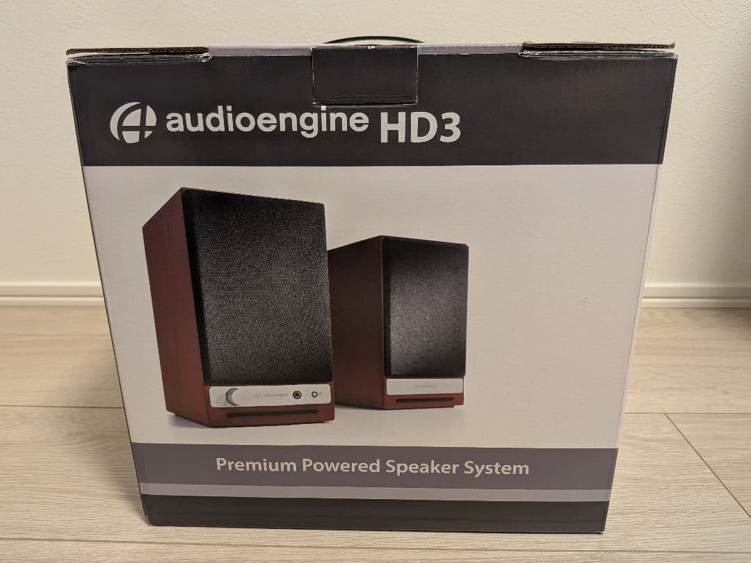 Audioengine HD3 ワイヤレス・パワードスピーカー ブラック