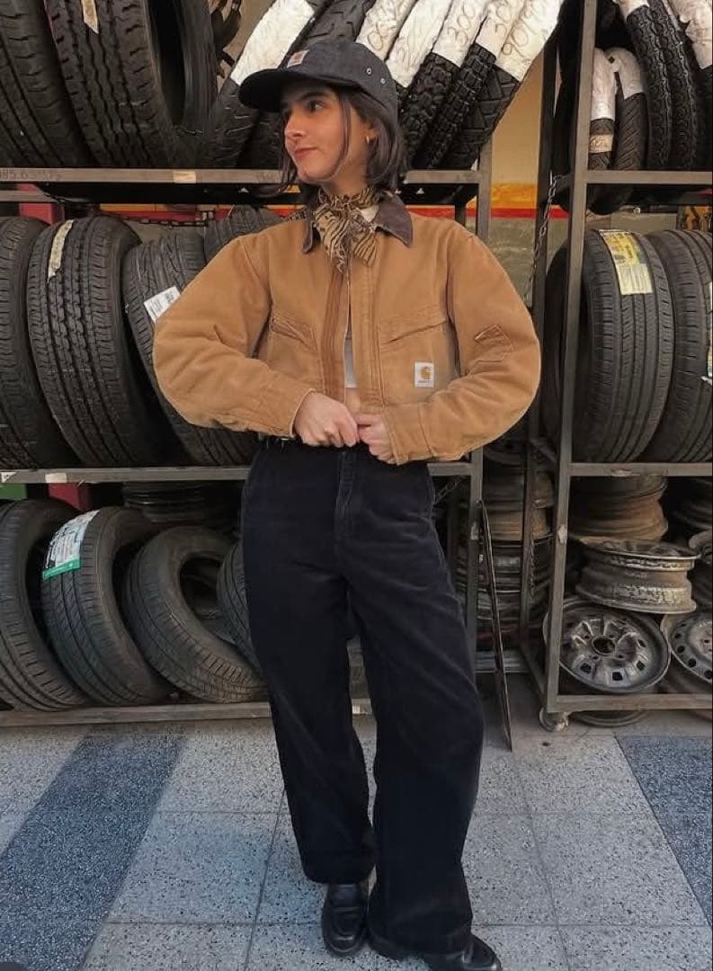 断*す様 Carhartt デトロイトジャケット USA製 リメイク 菅田将暉